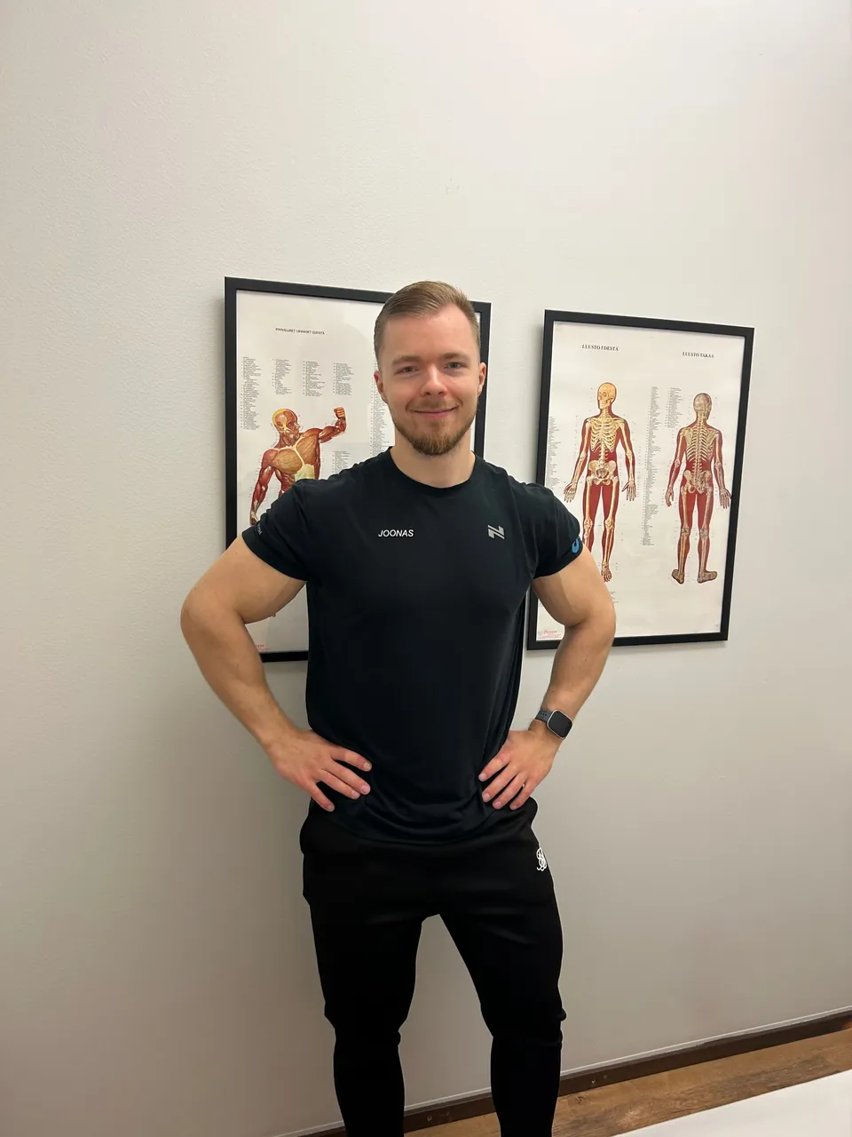 Joonas, fitnessvalmentaja ja urheiluhieroja
